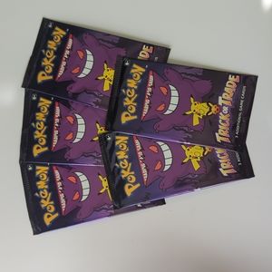 Unopened Trick Or Trade Pokemon Packs